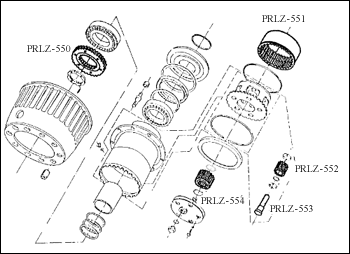 Mechanizm zwolnicy LIAZ 