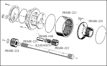Mechanizm zwolnicy RABA 315 JELCZ, IKARUS 