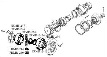 Mechanizm różnicowy RABA 325 JELCZ, IKARUS 